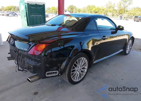 2004 Lexus Sc 430 z USA, uszkodzony, nr VIN JTHFN48Y140049693